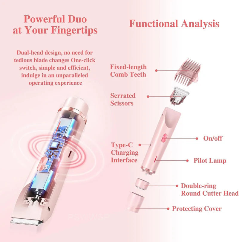 Seravure SoftTouch 2 in 1 Trimmer